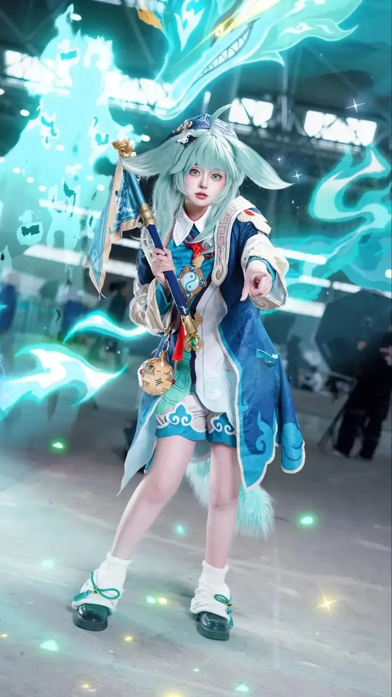 Anime Cosplay Events 2026 - Honkai Star Rail Huohuo Cosplay Pełny