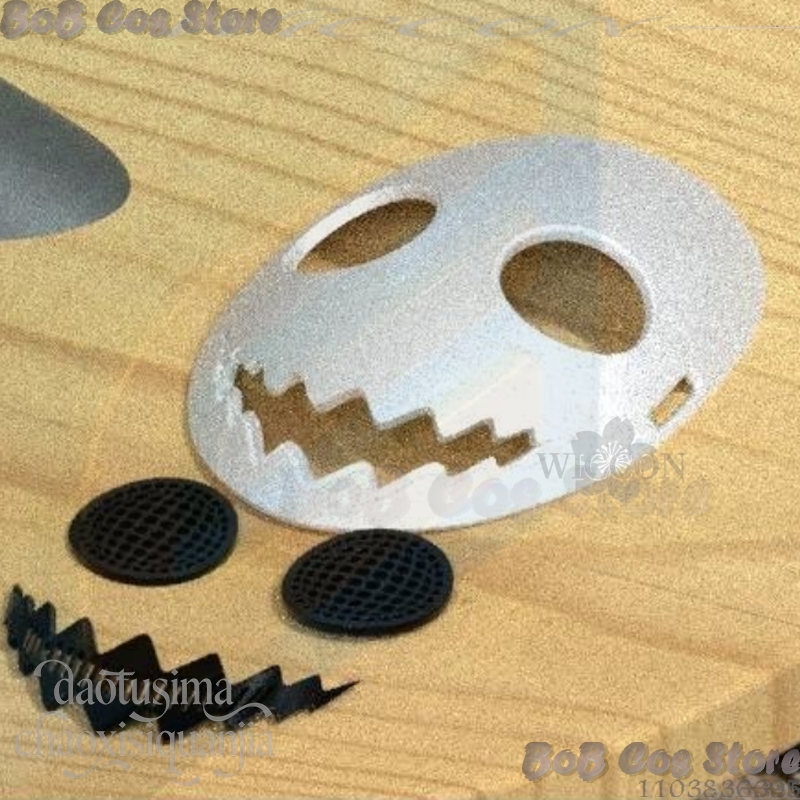 Anime Cosplay Events 2026 - Maska Ducha 3D z Kwasu Polilaktowego,