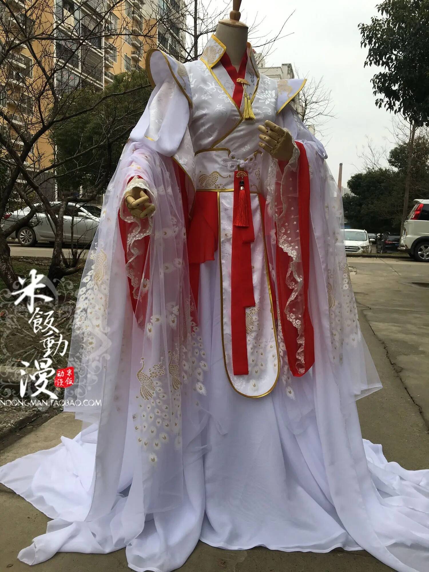 Queen Anime Cosplay - Oficery błogosławiają księcia Yue Heavenly Shen