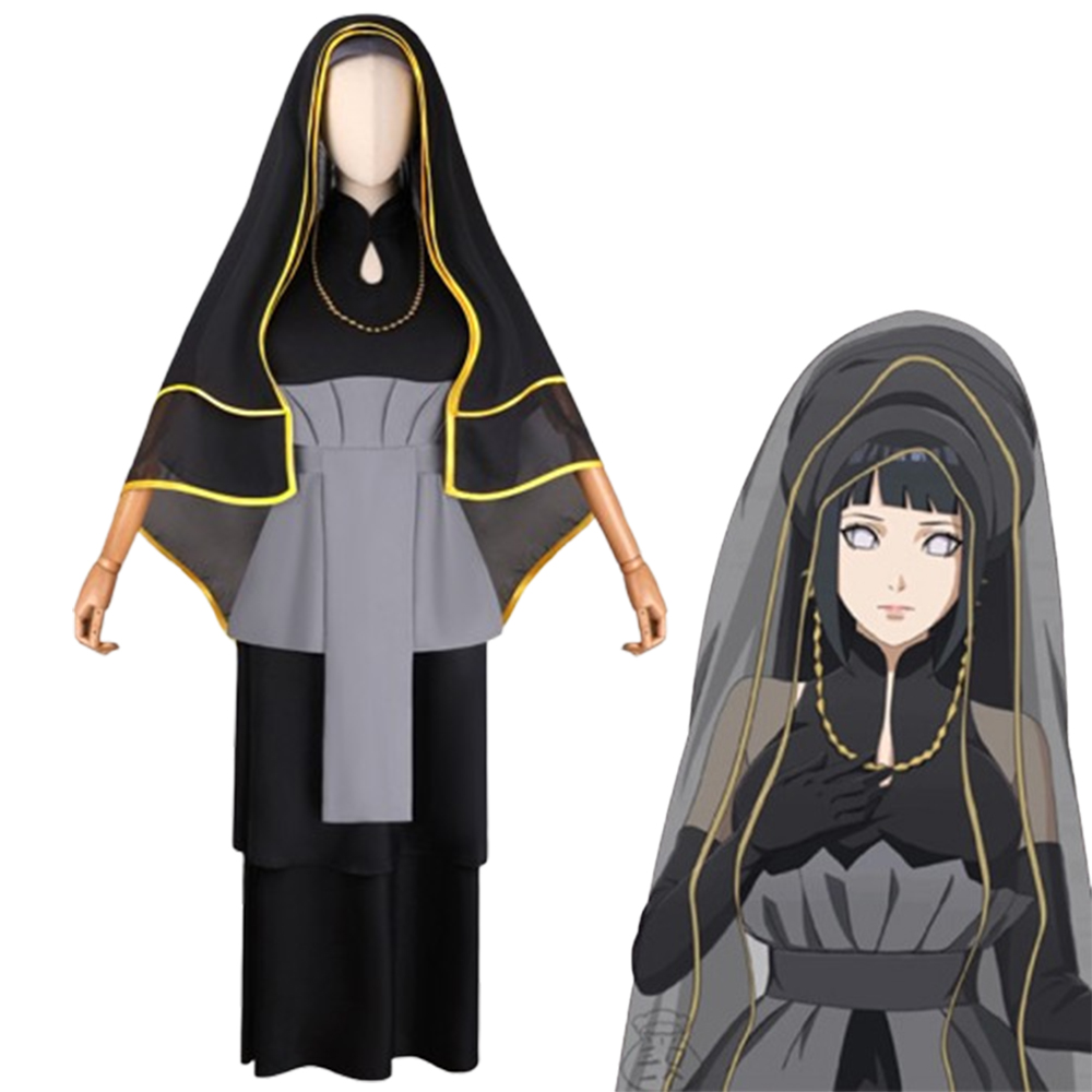 Anime Cosplay Events 2026 - 2026 Strój Ślubny Hyuga Hinata, Kostium