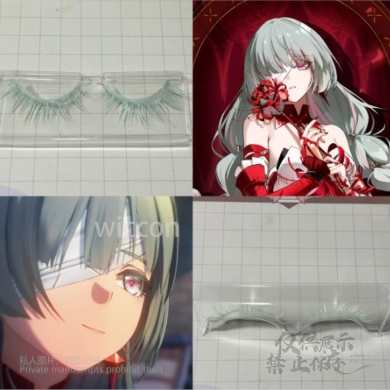 Costume Anime Cosplay - Peruka Cosplay Anime Phrolova Zielono-Różowa Mieszana