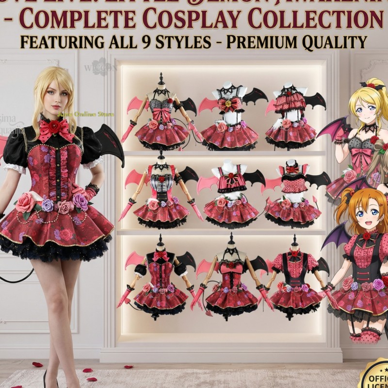 Anime Cosplay Online Store - Seksowna bielizna, różowa sukienka, lolita, skrzydła,