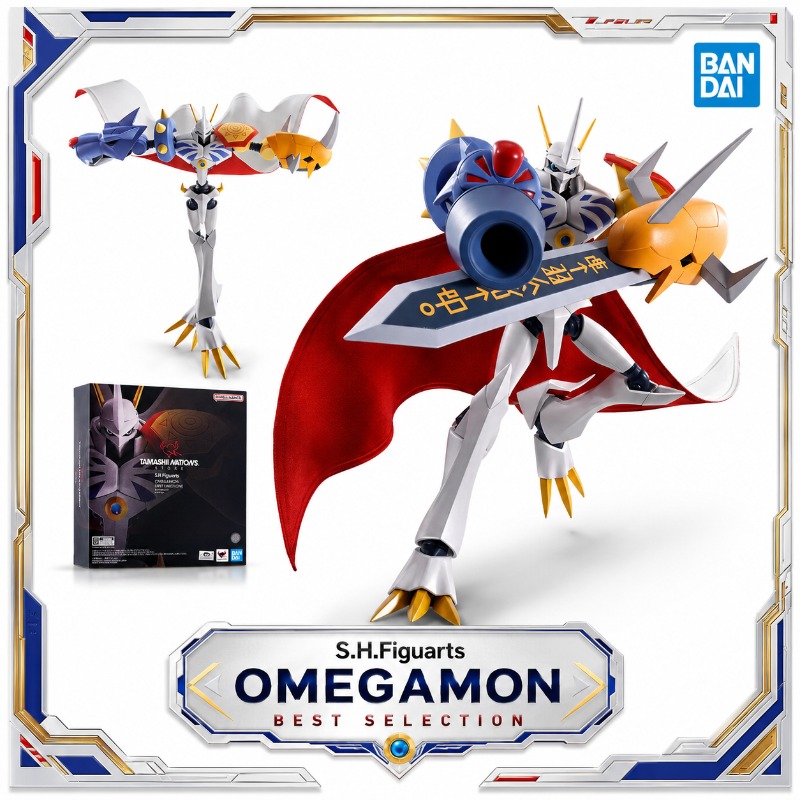 Bandai Tamashii Nations S.H.Figuarts - Oryginalna figurka Bandai SHFiguarts Omegamon Best