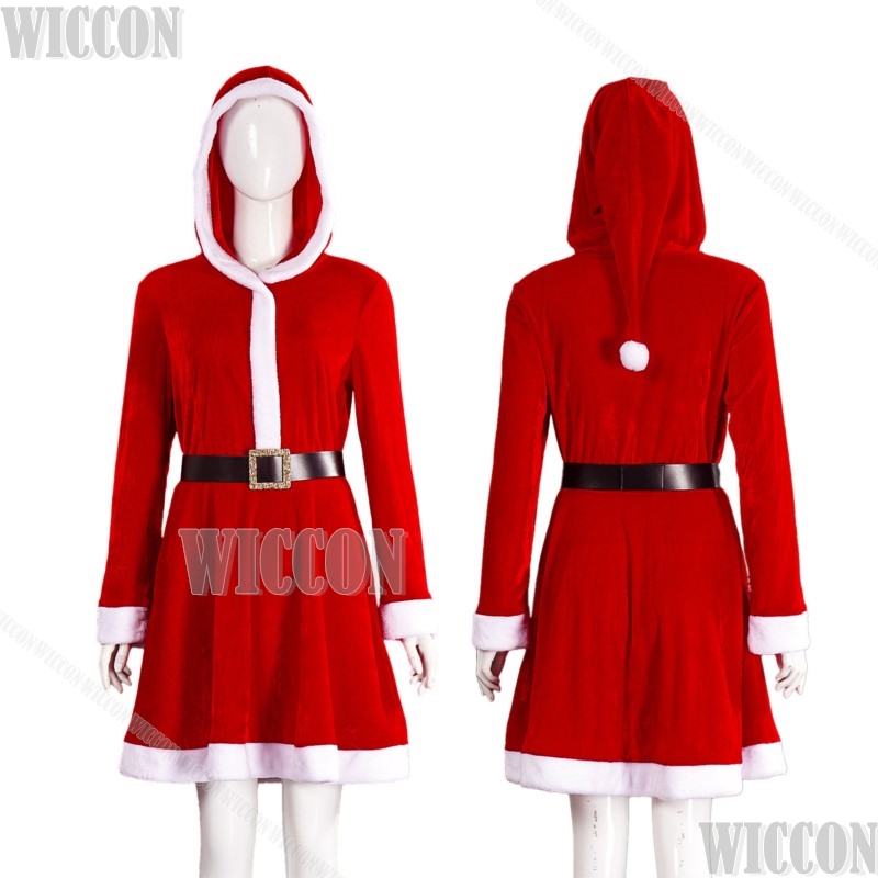 Anime Cosplay Events 2026 - Sukienka świąteczna 2026, nowa, czerwona, z