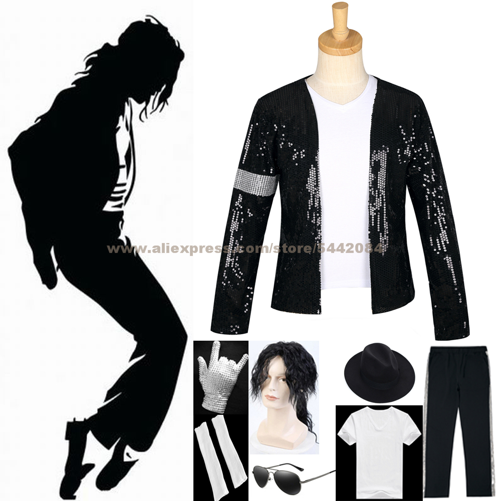 Anime Cosplay Pics - MJ Michael Jackson Kurtka Płaszcz Billie