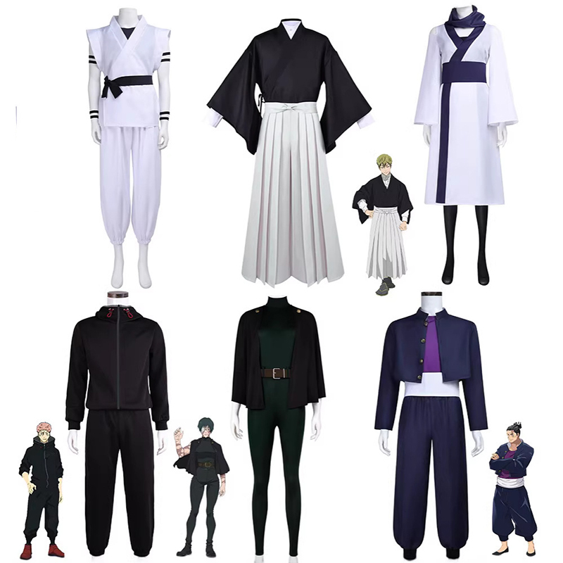 Cosplay Anime Jjk - Anime JJK Itadori Yuji Strój Cosplay