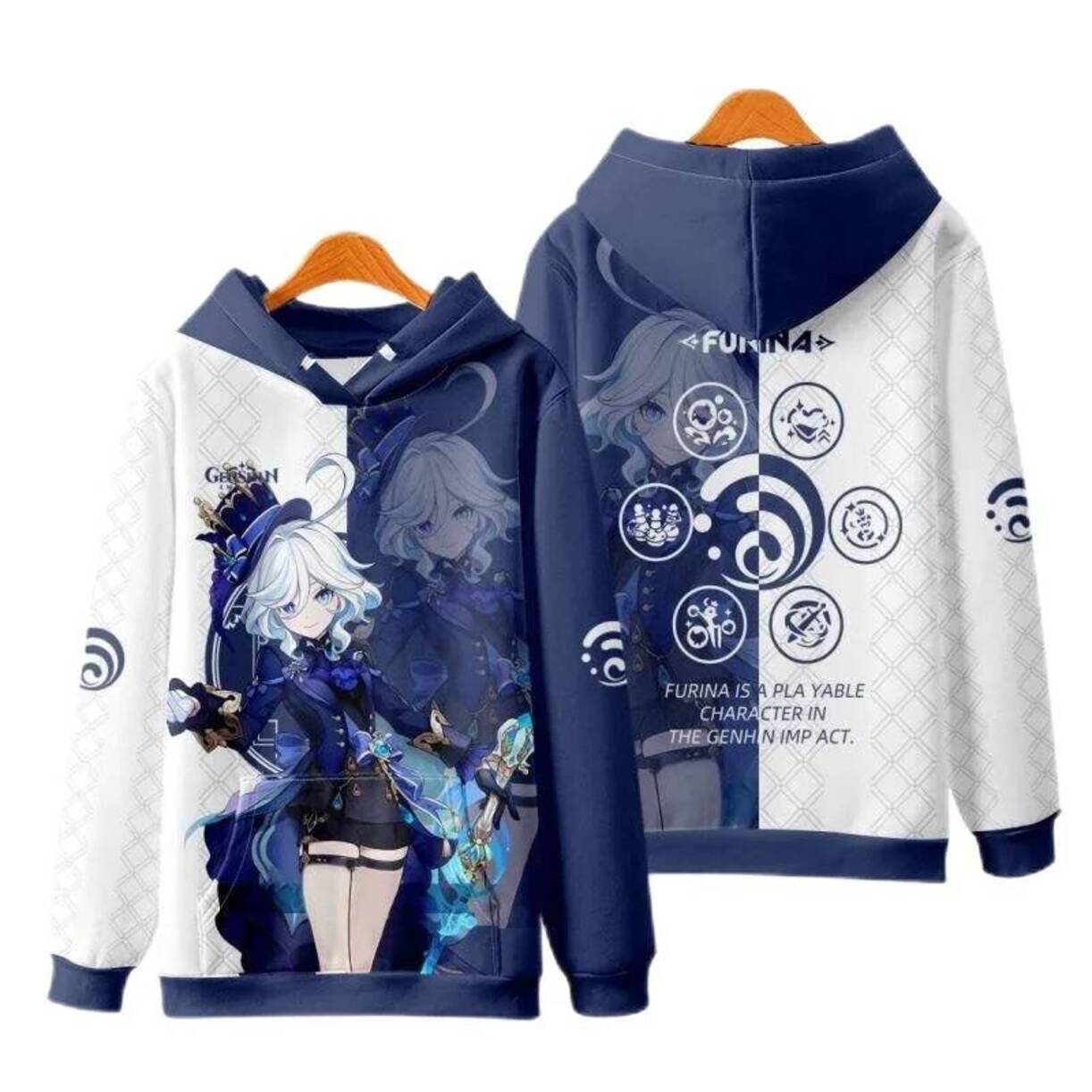 Anime Genshin Impact Furina Ac – Queen Anime Cosplay recenzja i cena