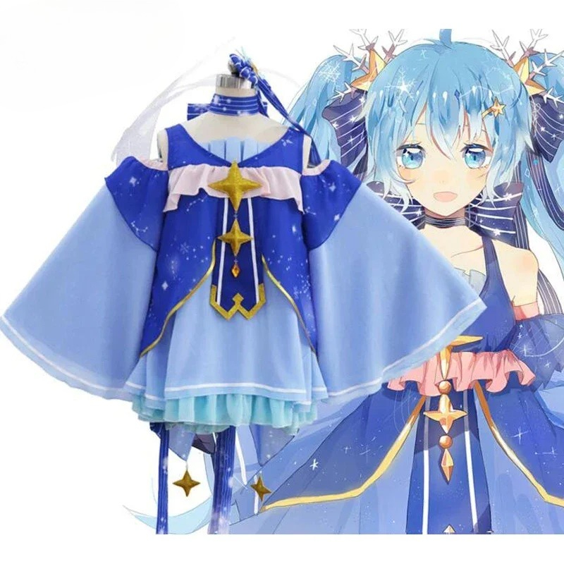 Kostium Cosplay Snow Mi ku dla – Queen Anime Cosplay recenzja i cena